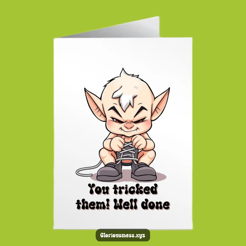 Free Printable Imp Congrats Card: Playful Prank Funny Downloadable Gift