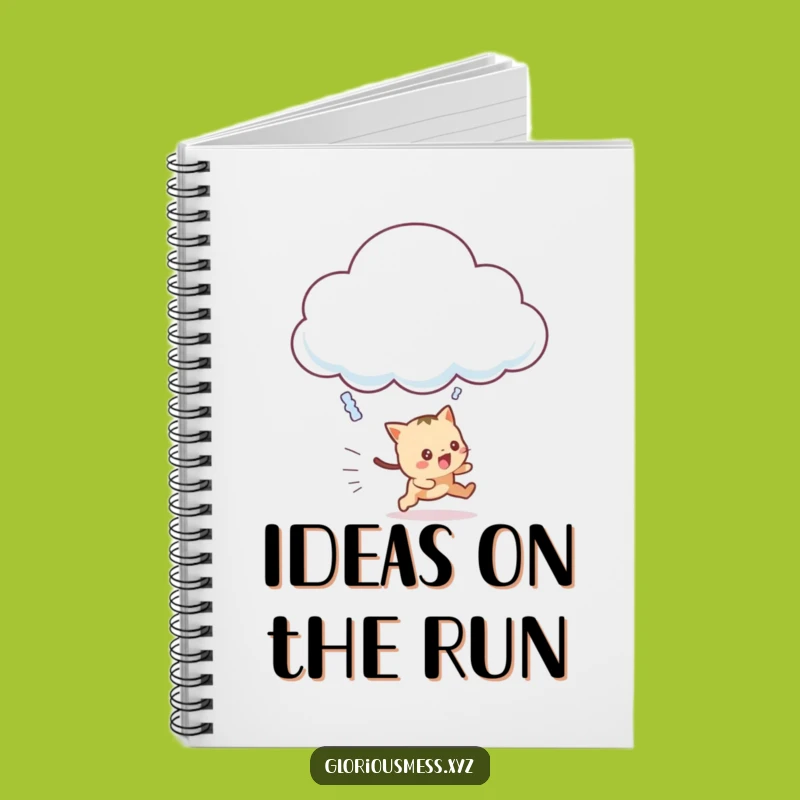 Funny Cloud Chaser Notebook: Capture Your Wildest Ideas